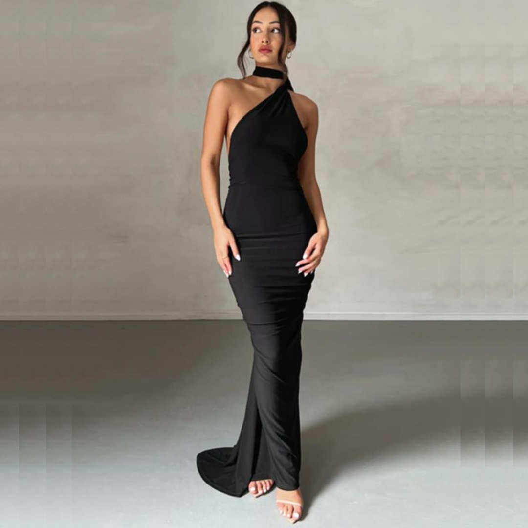 Margot™| Elegant Sleeveless Evening Halter Bodycon Dress