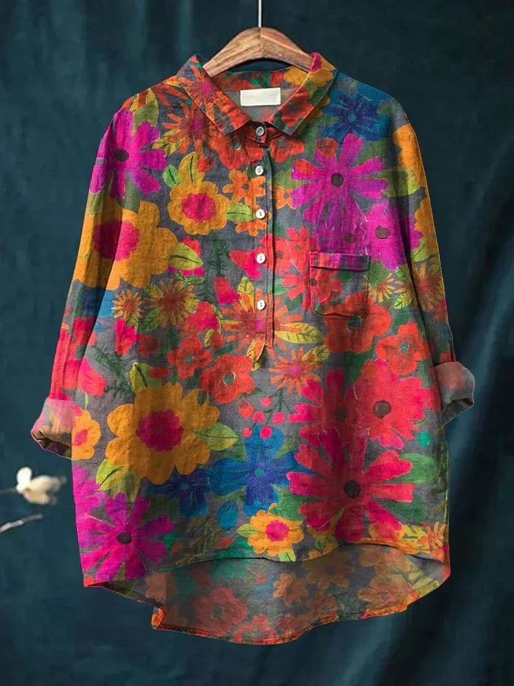 Gianna™| Women Plant Art Shirt