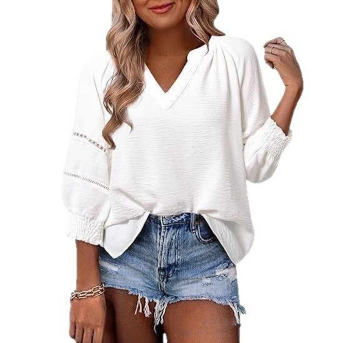 GIANNA™ | Casual Elegant Lantern Sleeve Summer Blouse