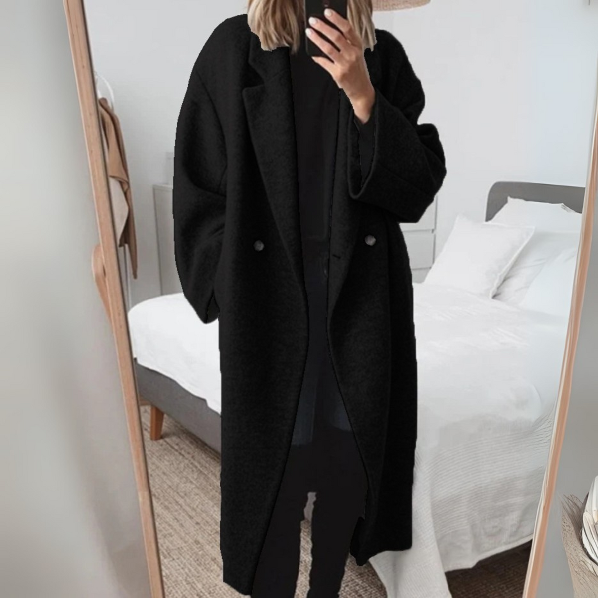 Heather | Comfy Oversized Long Coat