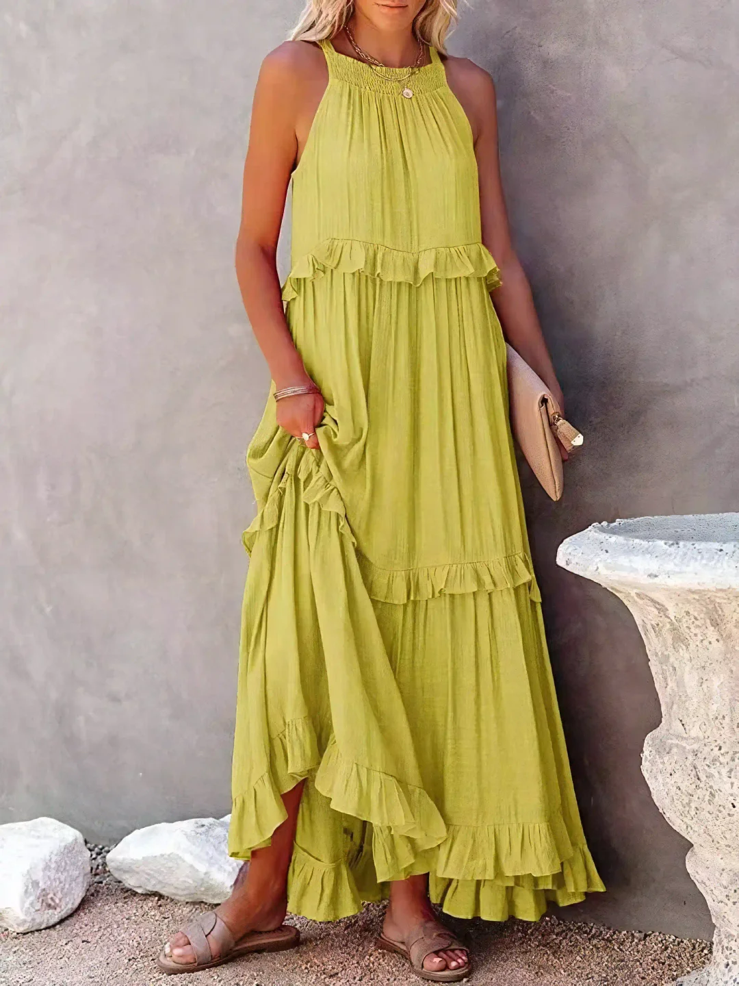 Cherry™ | Flow & Flutter Women Maxi Dress