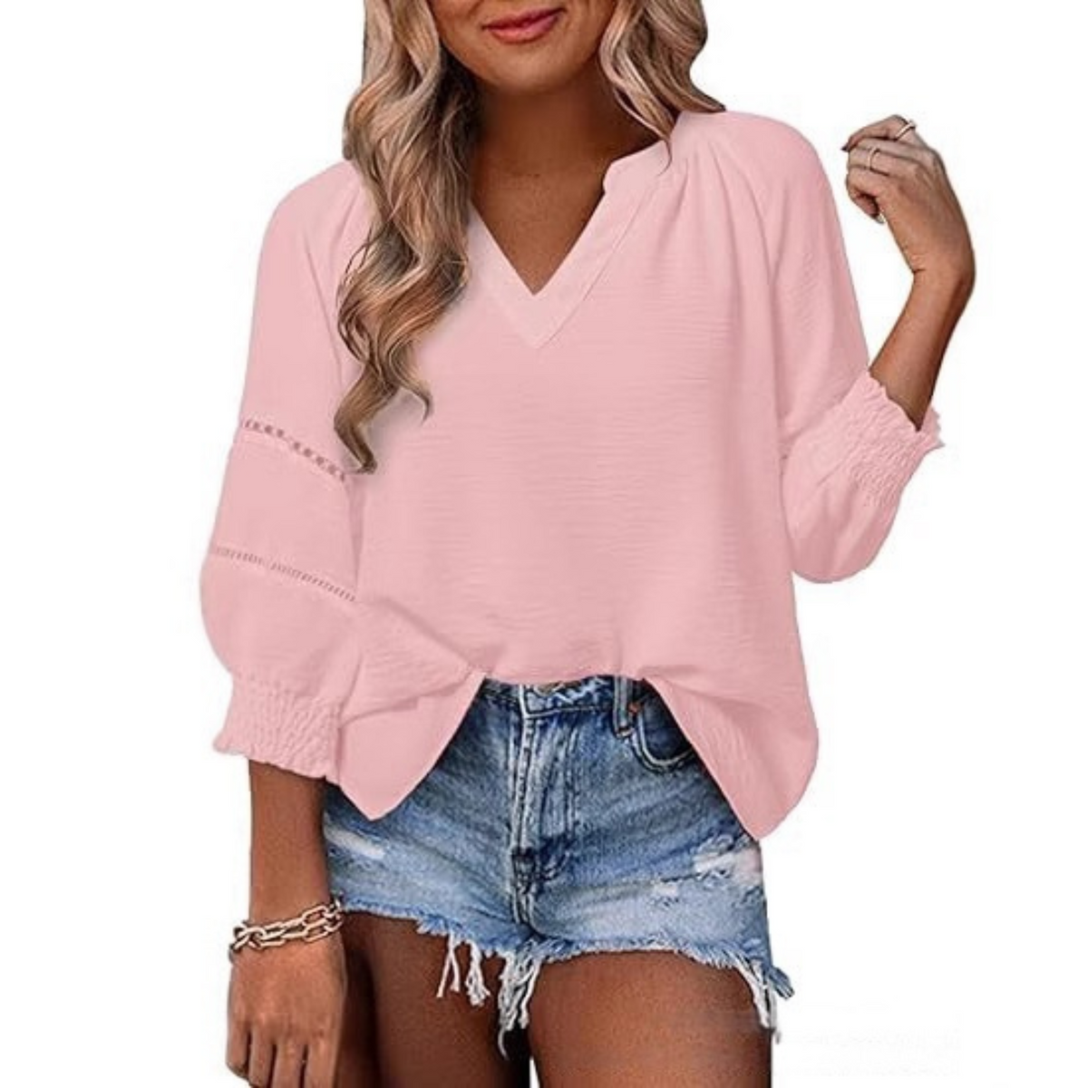 GIANNA™ | Casual Elegant Lantern Sleeve Summer Blouse
