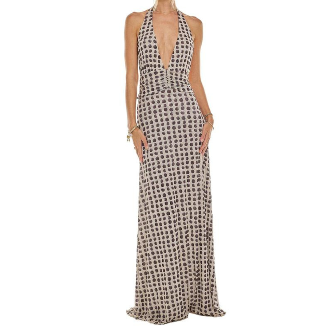 Fita™ | Elegant Halter Backless Summer Dress