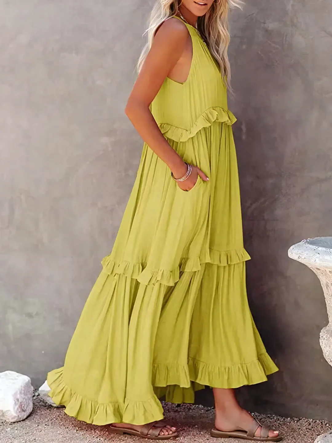 Cherry™ | Flow & Flutter Women Maxi Dress