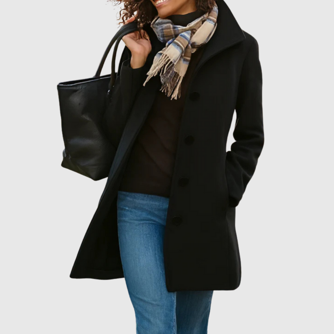 Monica | Classic Tailored Long Coat