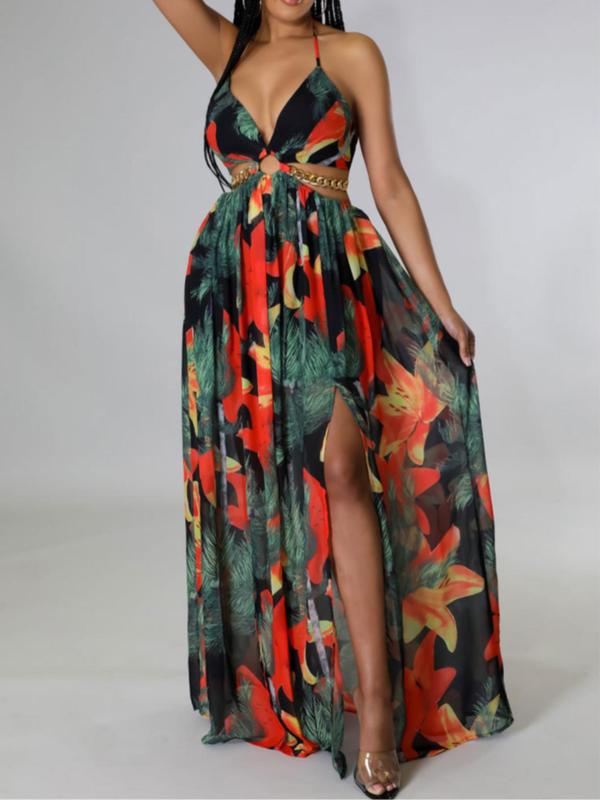 Vanina™| Radiant Floral Women Maxi Dress
