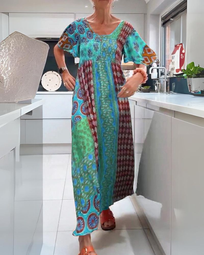 Kimi™| Free Spirit Flowy Women Maxi Dress