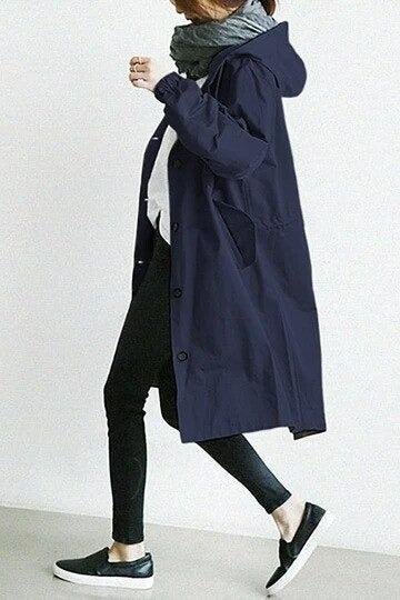 Eva | Women’s Hooded Trench Coat