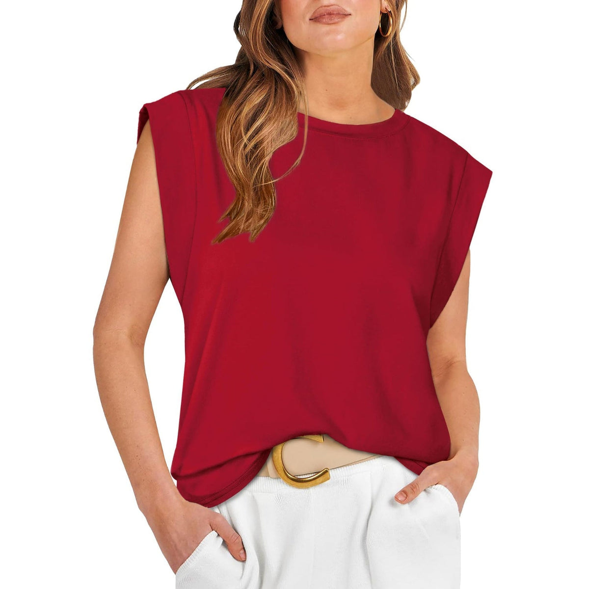 SAMPAGUITA™ | Comfy Loose Fit Crew Neck Summer Top