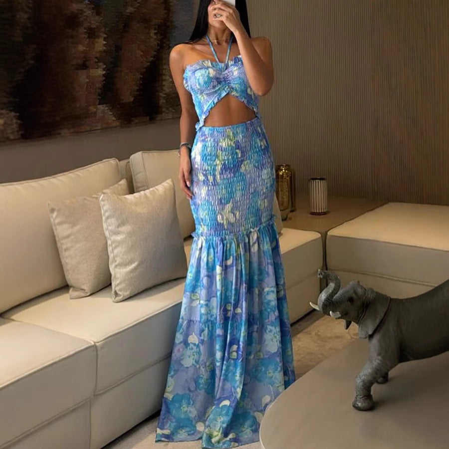 Livara™| Classy Ruffle Hem Mermaid Dress
