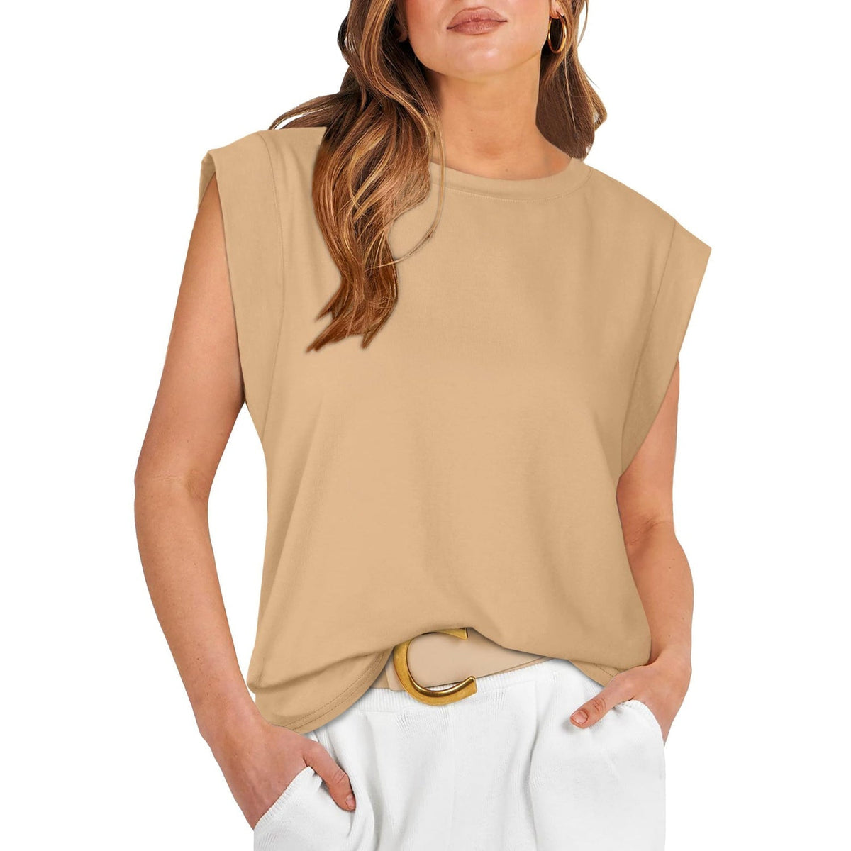 SAMPAGUITA™ | Comfy Loose Fit Crew Neck Summer Top