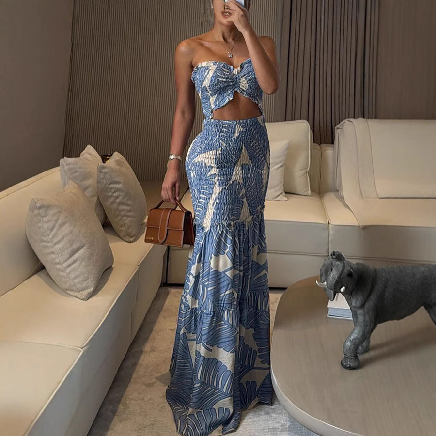 Livara™| Classy Ruffle Hem Mermaid Dress
