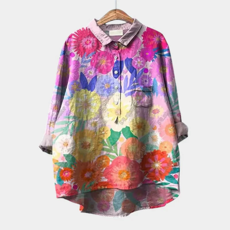 Tallie™ | Relaxed Women Printed Blouse