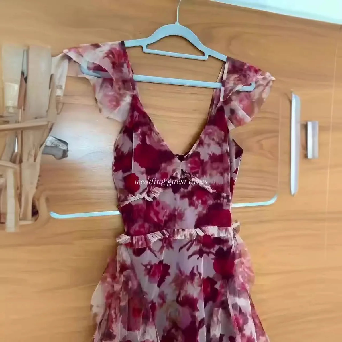 Mariela™| Romantic Floral Ruffle Maxi Dress
