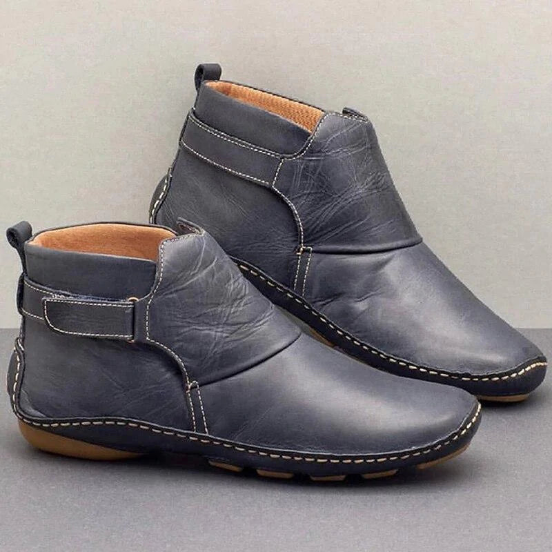 Amelia | Women's Autumn Ankle Boots with Side Strap Detail