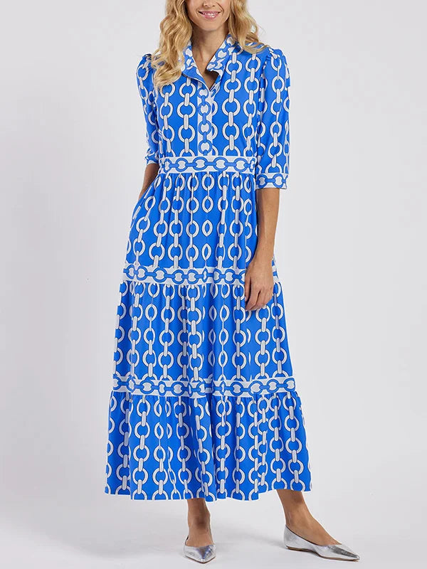 Alyana™ | Chain Link Women Midi Dress