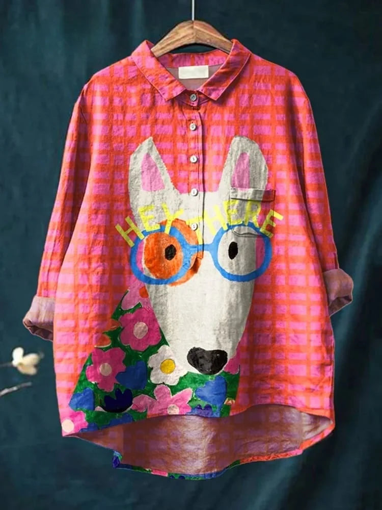 Maye™ | Women Dog Art Shirt