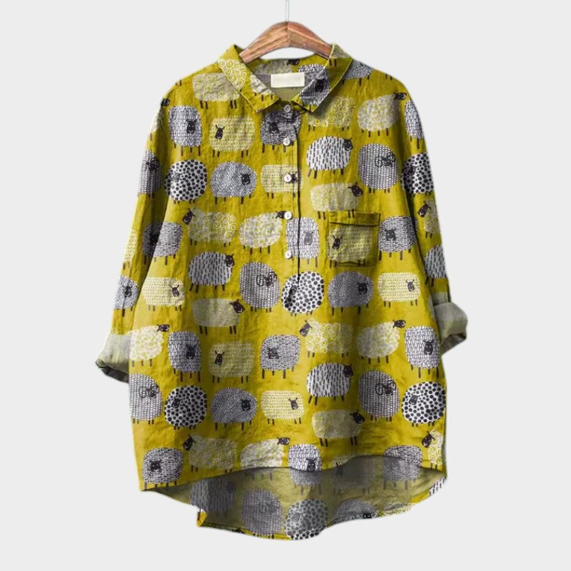 Tallie™ | Relaxed Women Printed Blouse
