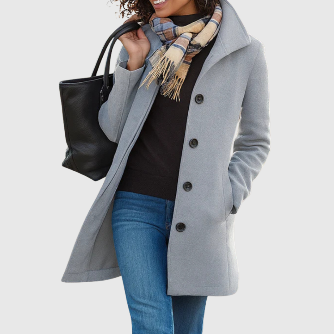 Monica | Classic Tailored Long Coat