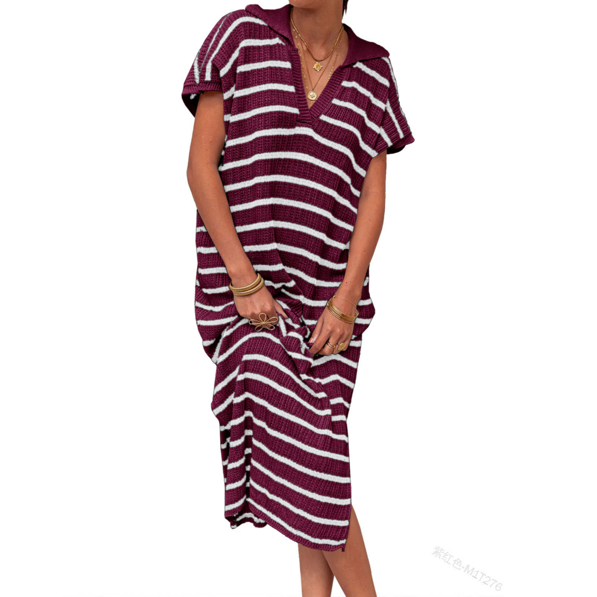 Odessa™ | Summer Graceful Slit Loose Women Maxi Dress