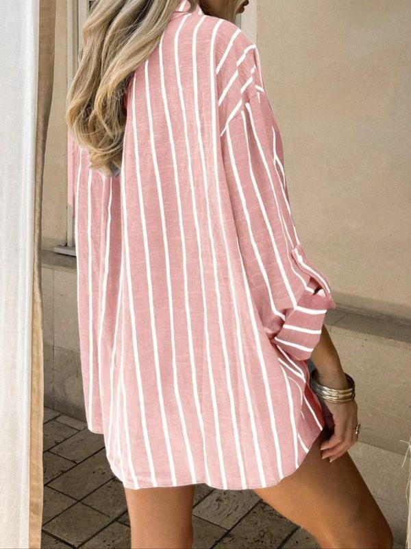 ELISENA™ | Timeless Long Sleeve Striped Summer Top