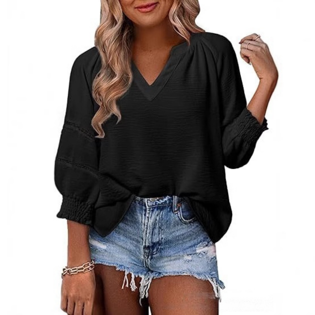 GIANNA™ | Casual Elegant Lantern Sleeve Summer Blouse