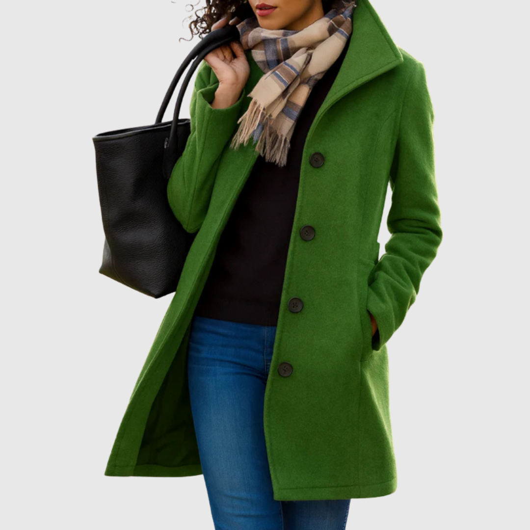 Monica | Classic Tailored Long Coat