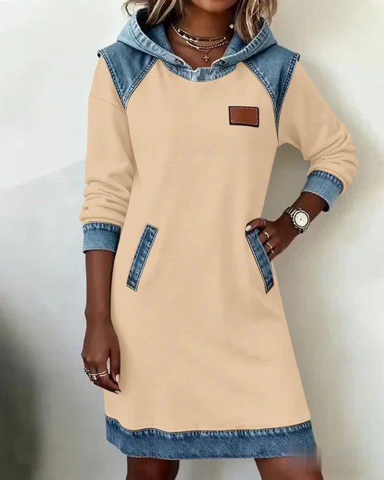 Lunariae – Casual Winter Hoodie Dress