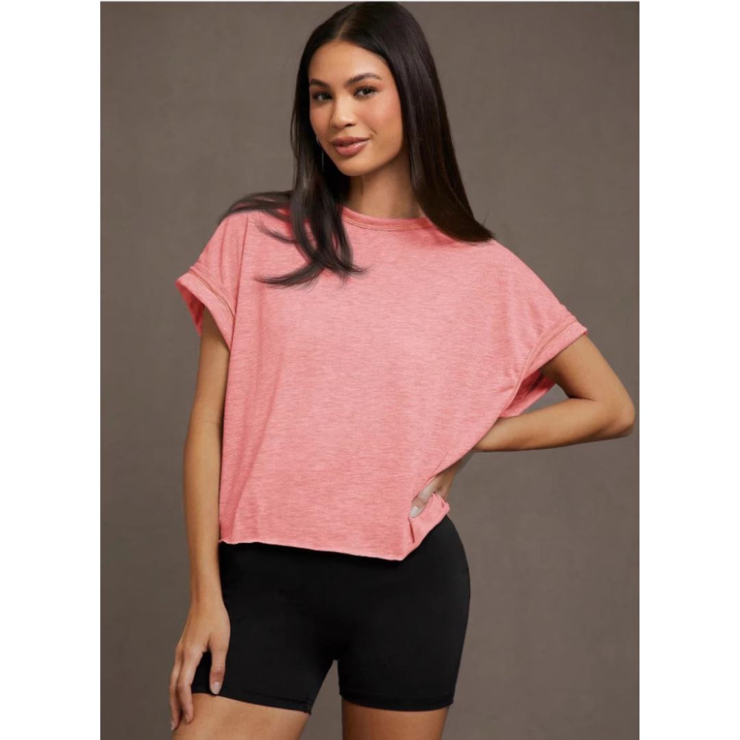 SEREIA™ | Women Everyday Cut Out Hemline Womenswear Top