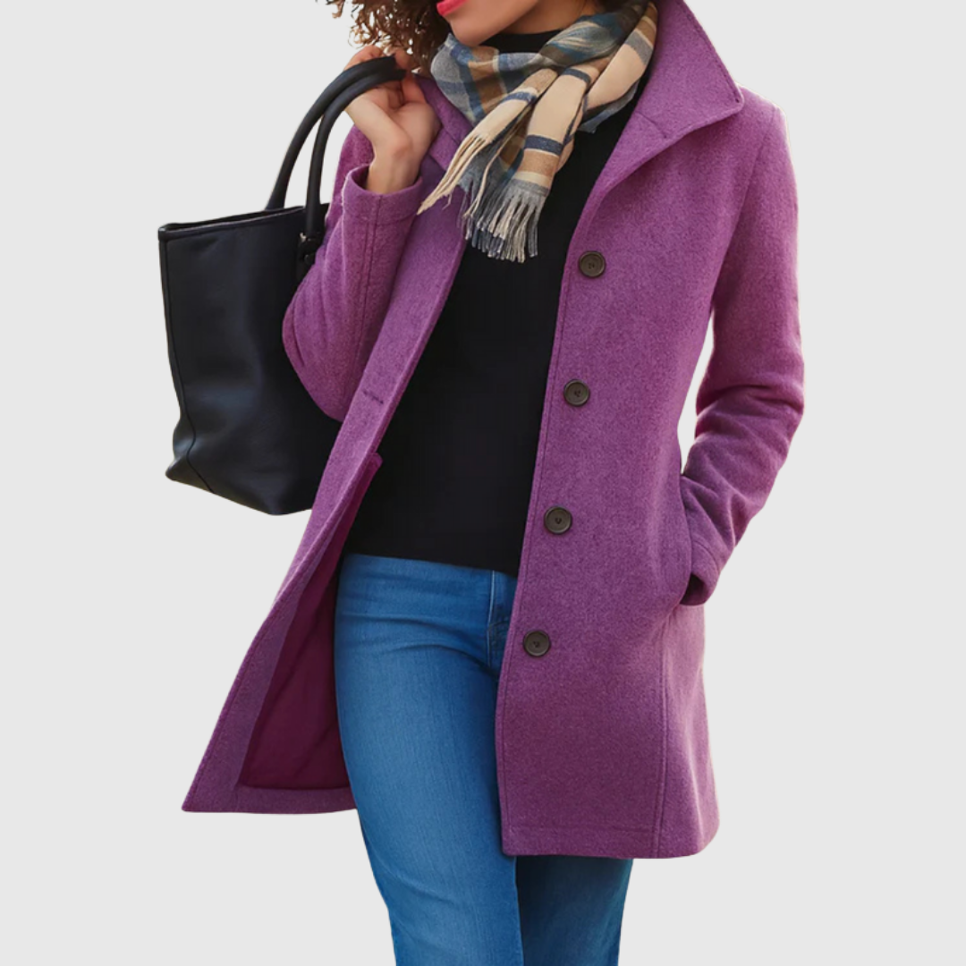 Monica | Classic Tailored Long Coat