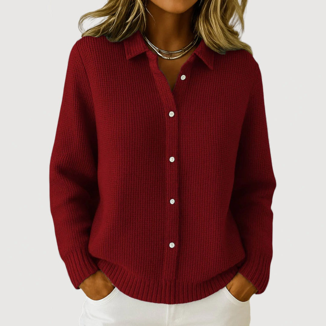 HALISE – BUTTON KNIT CARDIGAN