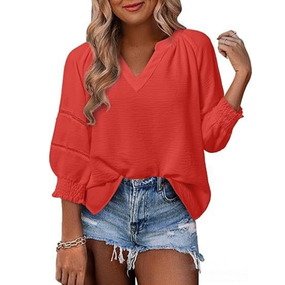 GIANNA™ | Casual Elegant Lantern Sleeve Summer Blouse