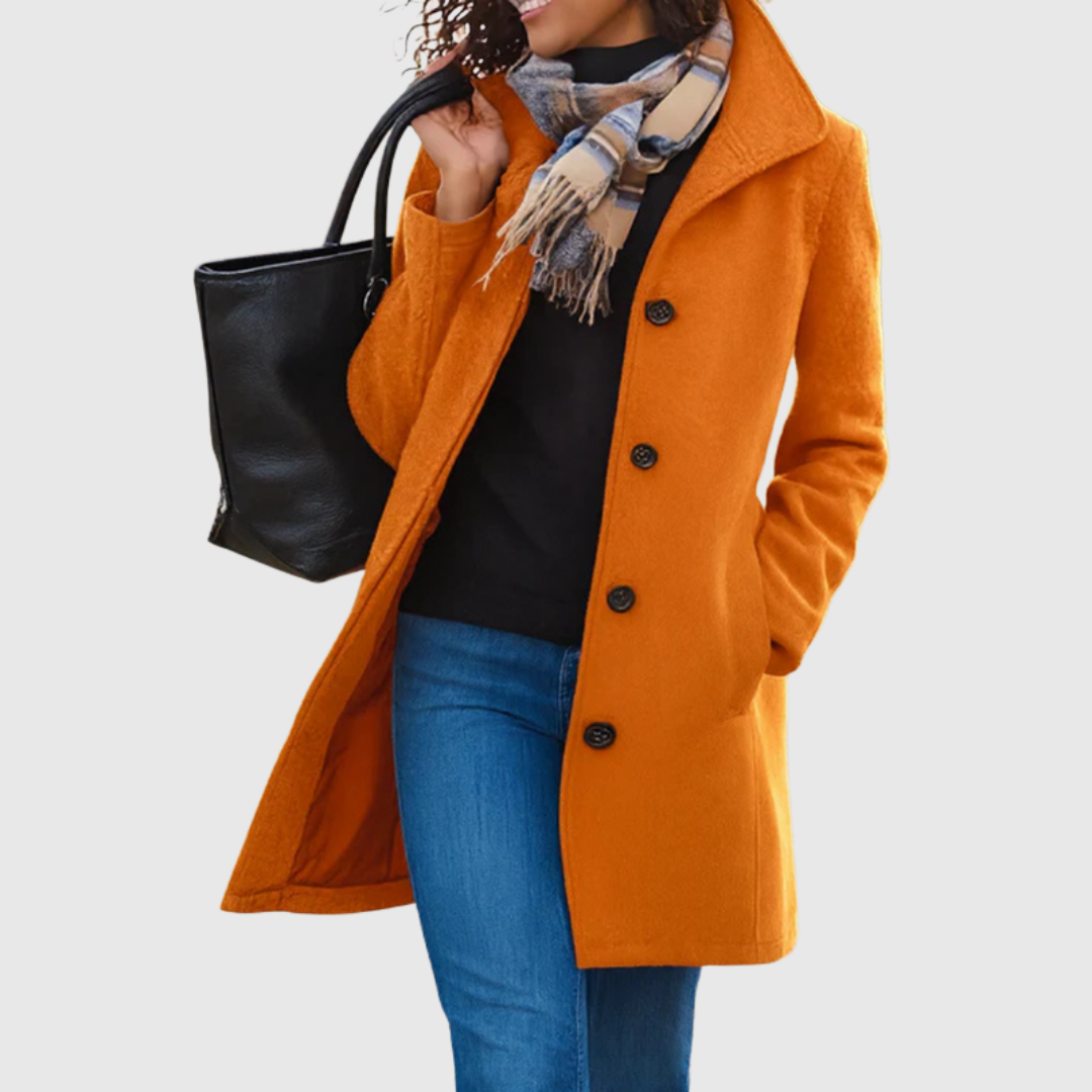 Monica | Classic Tailored Long Coat
