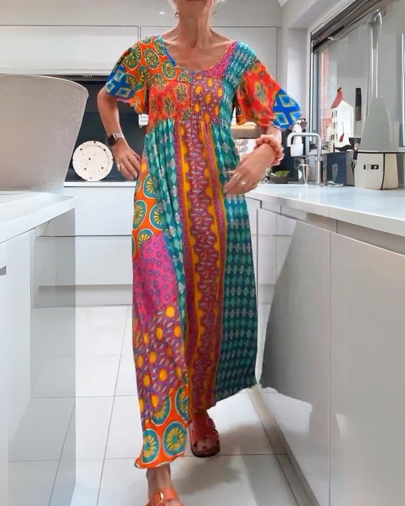 Kimi™| Free Spirit Flowy Women Maxi Dress