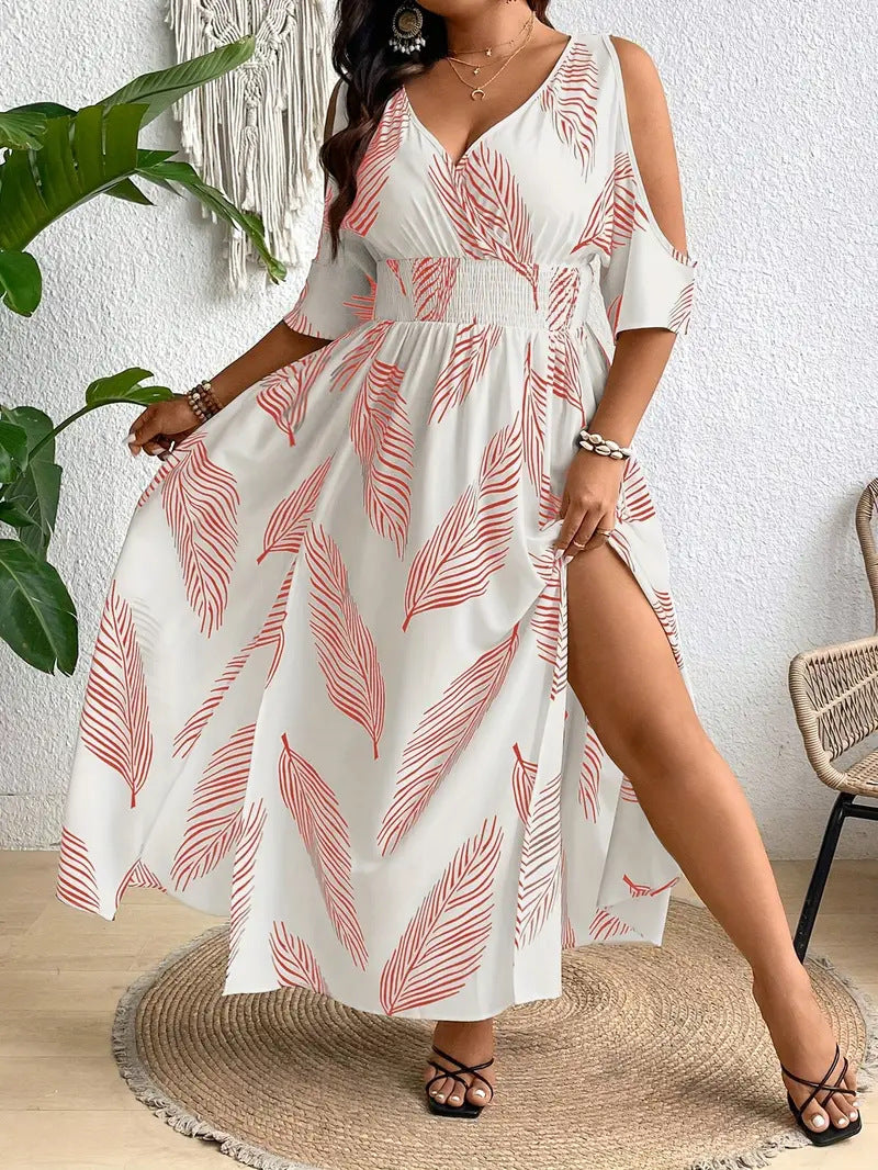 Sizaine™ | Comfy Plus Size Casual Flowy Summer Dress