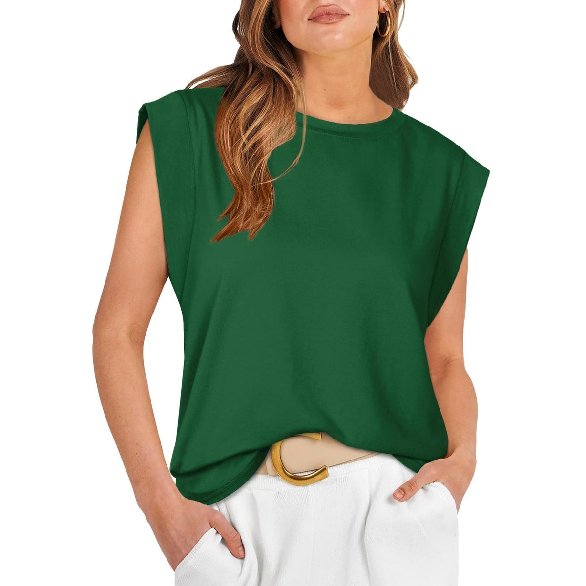 SAMPAGUITA™ | Comfy Loose Fit Crew Neck Summer Top
