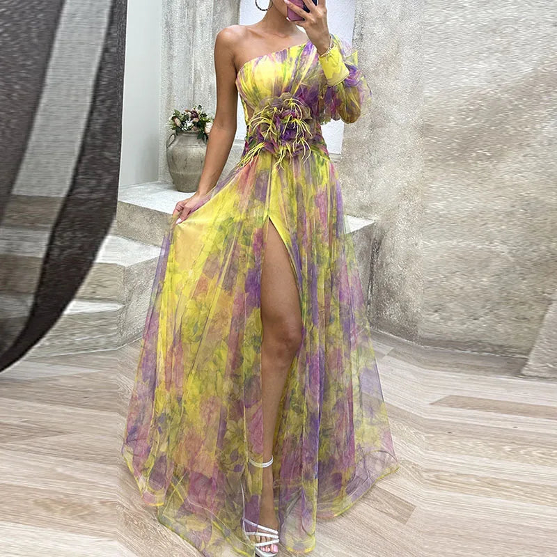 Juliana™| Dreamy Floral Elegance Dress