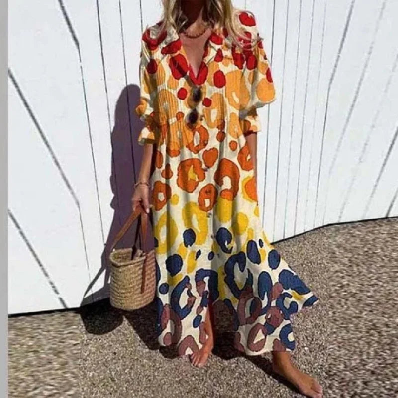 Melissa™ | Chic Boho Women Maxi Dress