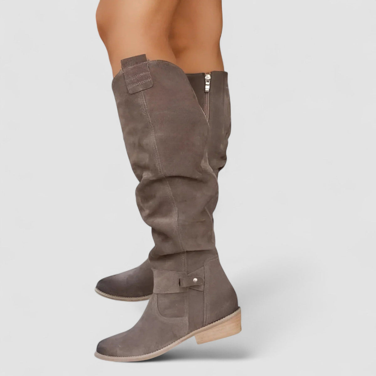 Stella | Women’s Suede Knee-High Boots