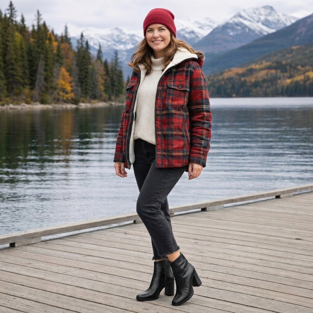 Claudia | Luxury Ankle Boots with Mid Heel