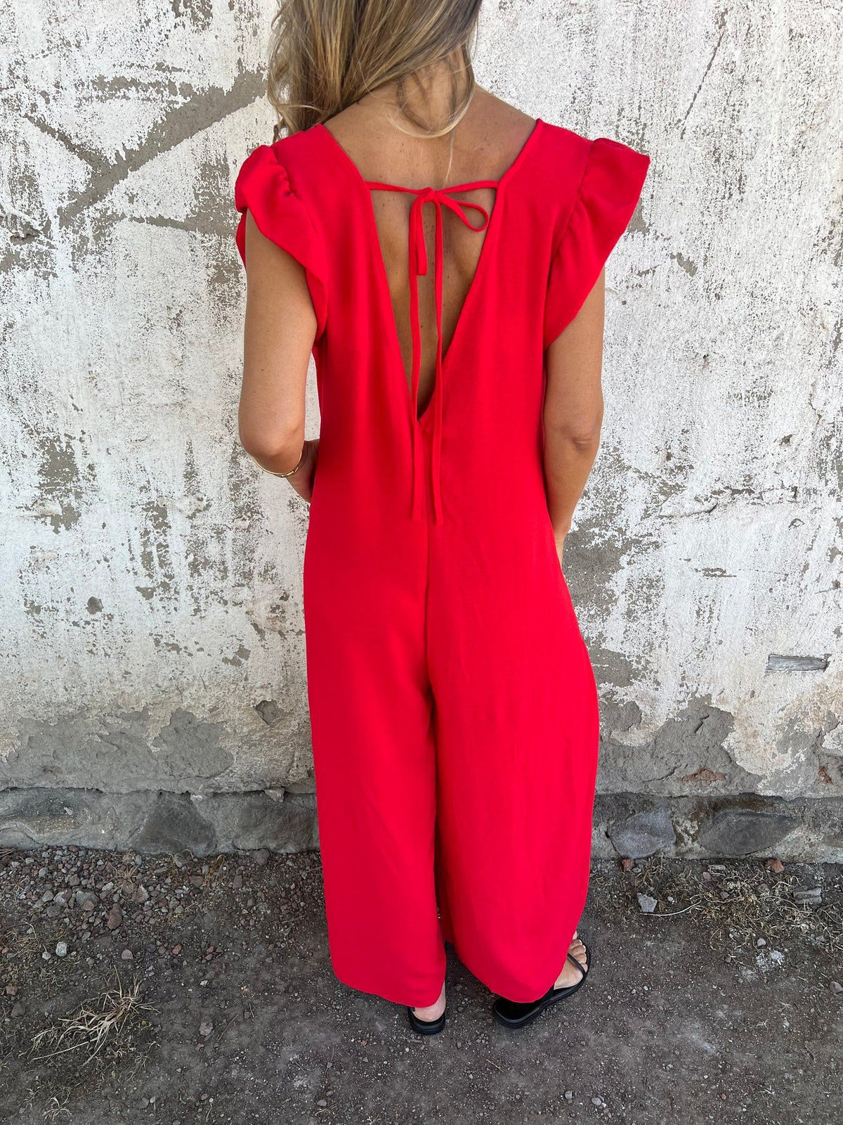 Cassandra™ | Trendy V-Neck Women Jumpsuit