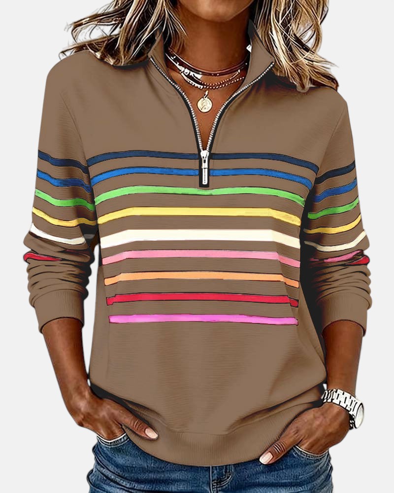 Wren | Classic Cotton Zip Sweatshirt for Everyday Comfort