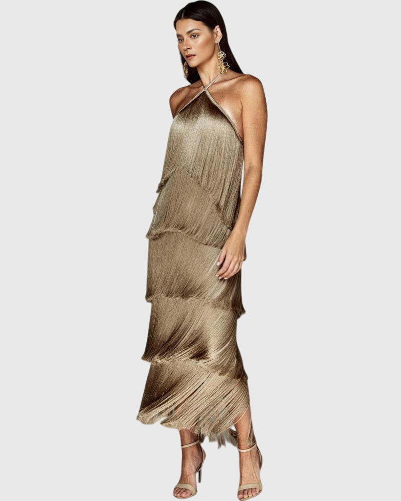 Artiselle™ | Elegent Women Tassel Dress