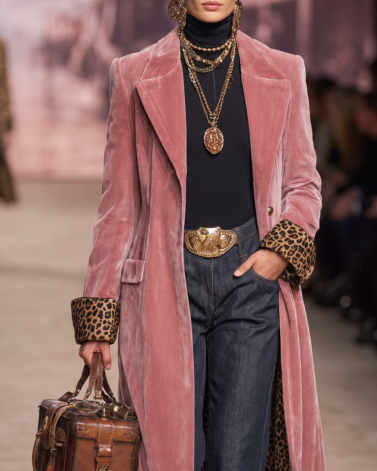 June | Madison Velvet Tailored Coat