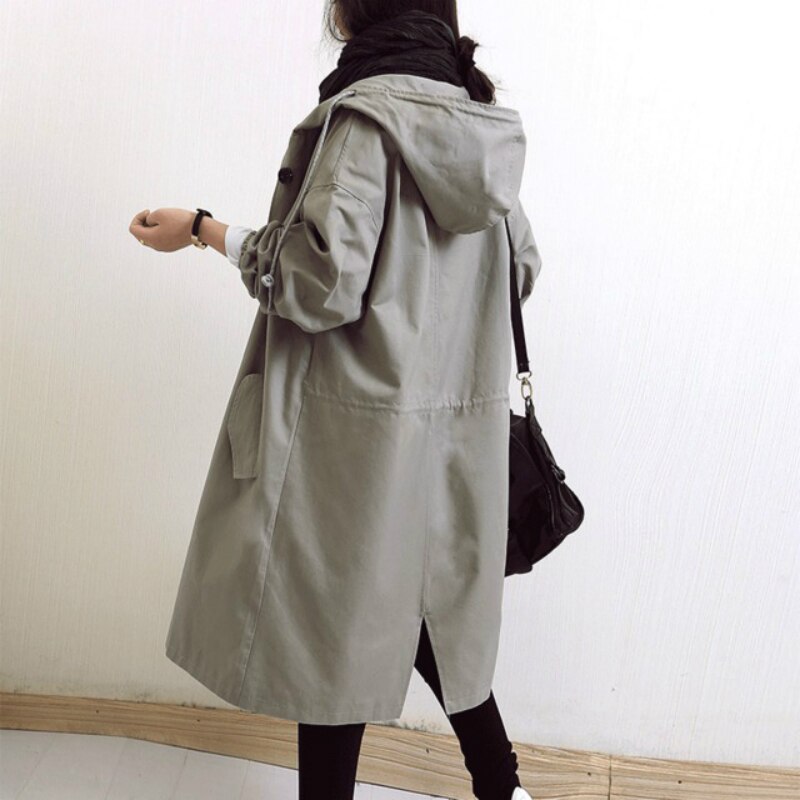 Eva | Women’s Hooded Trench Coat