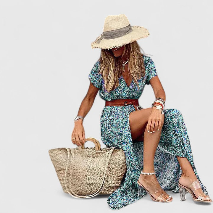 Lorraine | Stylish Women Boho Maxi Dress